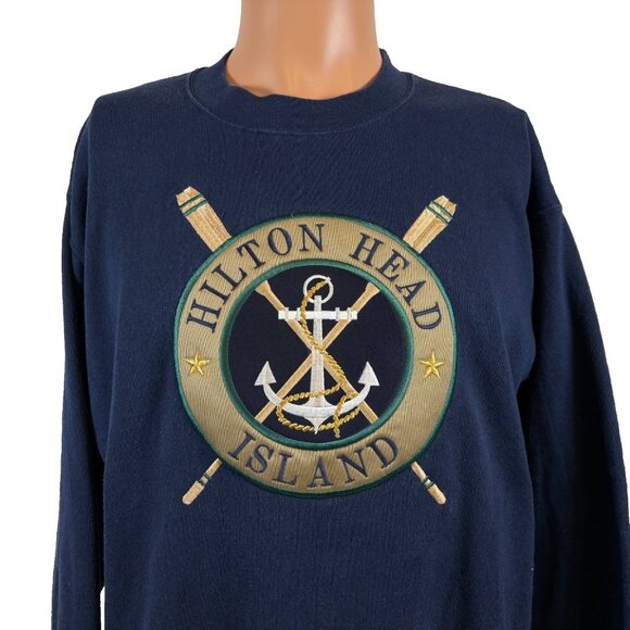 Vintage Other - Vintage Hilton Head Island Sweatshirt Mens M Crewneck South Carolina USA 90s